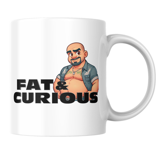 Fat and Curious Coffee Mug