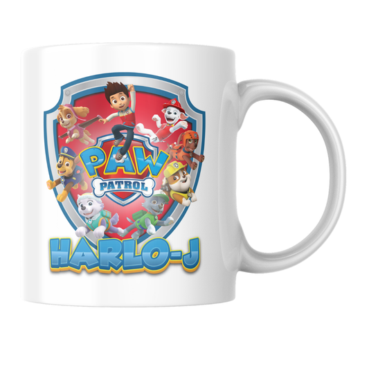 Paw Patrol Coffee Mug - Add your name