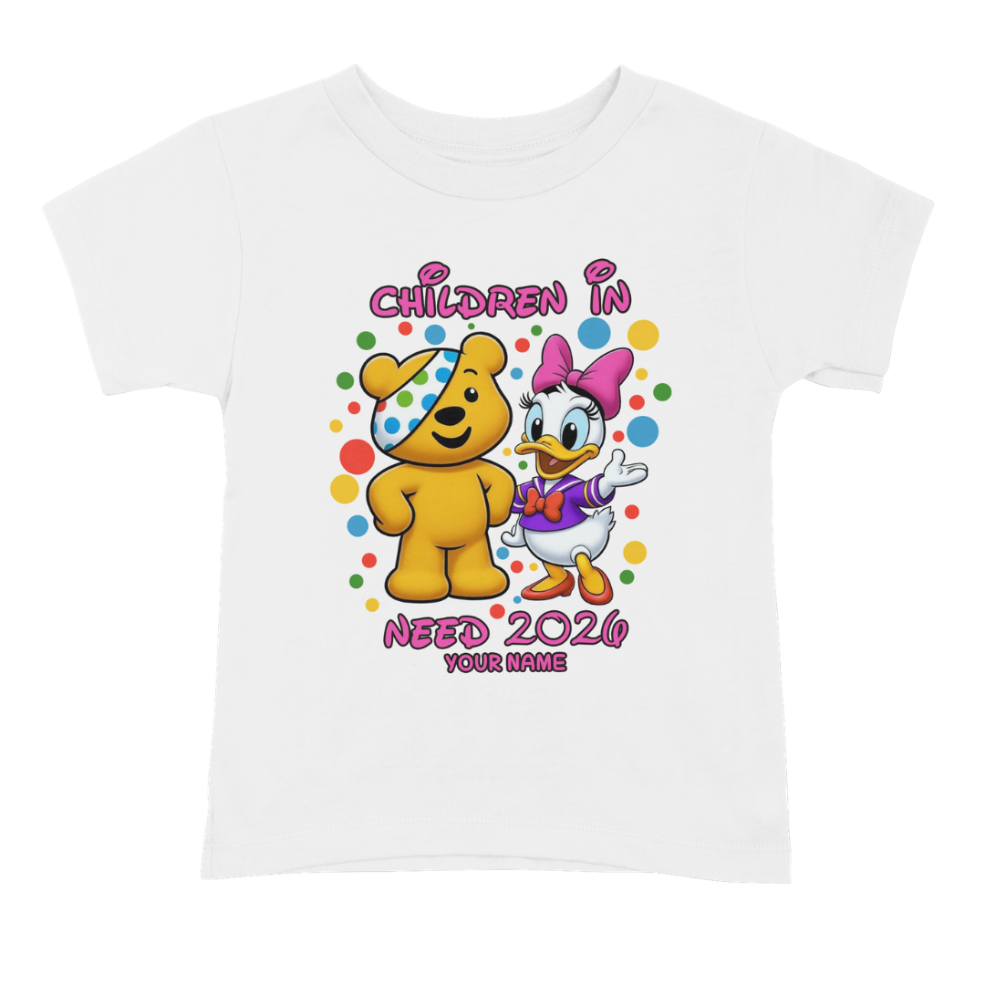 Daisy Duck Children In Need Minecraft T-Shirt