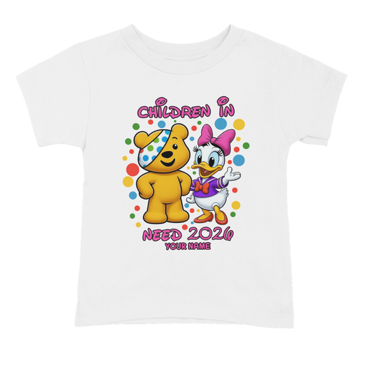 Daisy Duck Children In Need Minecraft T-Shirt