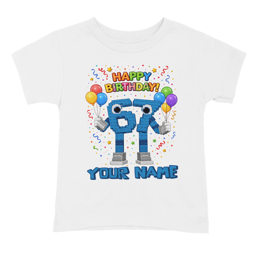 Happy Birthday Roblox 67 T-Shirt