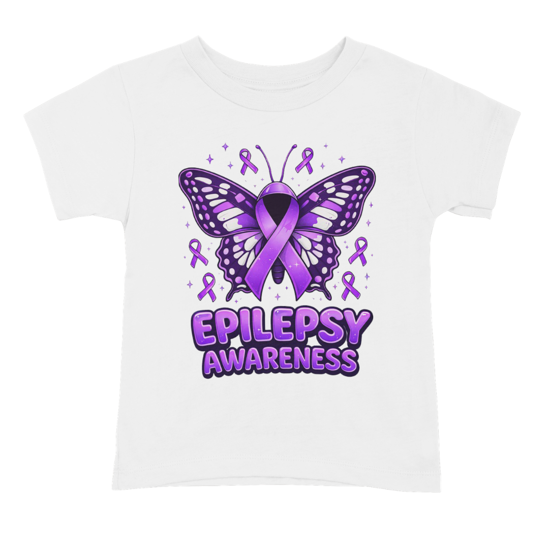 Epilepsy Awareness Butterfly T-Shirt