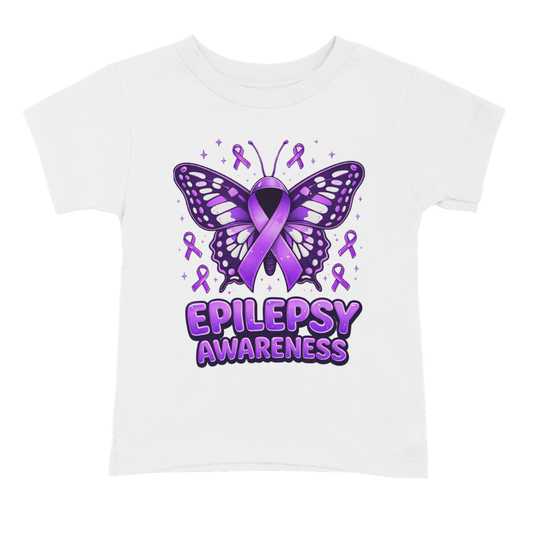 Epilepsy Awareness Butterfly T-Shirt
