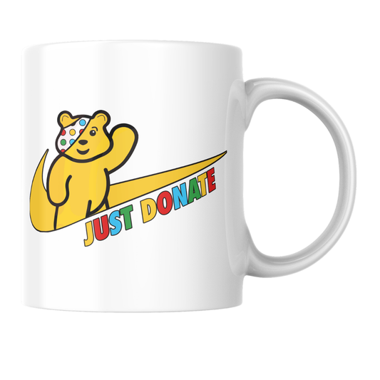 “Just Donate” Children In Need Coffee Mug
