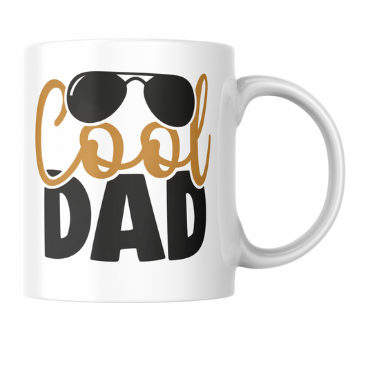 Cool Dad Sunglasses Fathers Day Coffee Mug