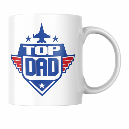 Top Dad Fathers Day Coffee Mug