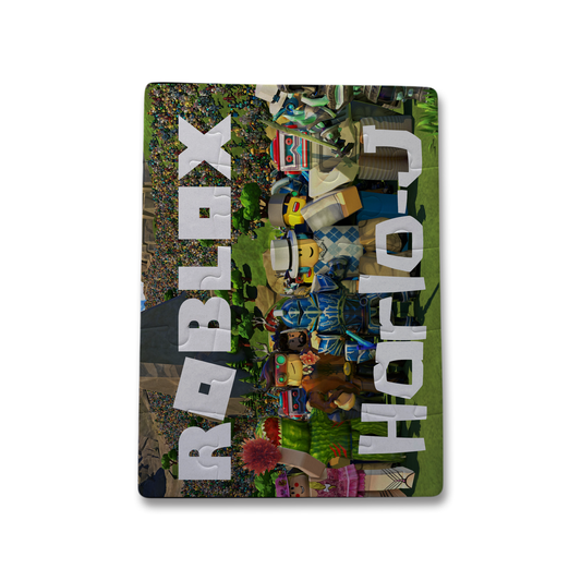 Personalised Roblox Puzzle - Add your name
