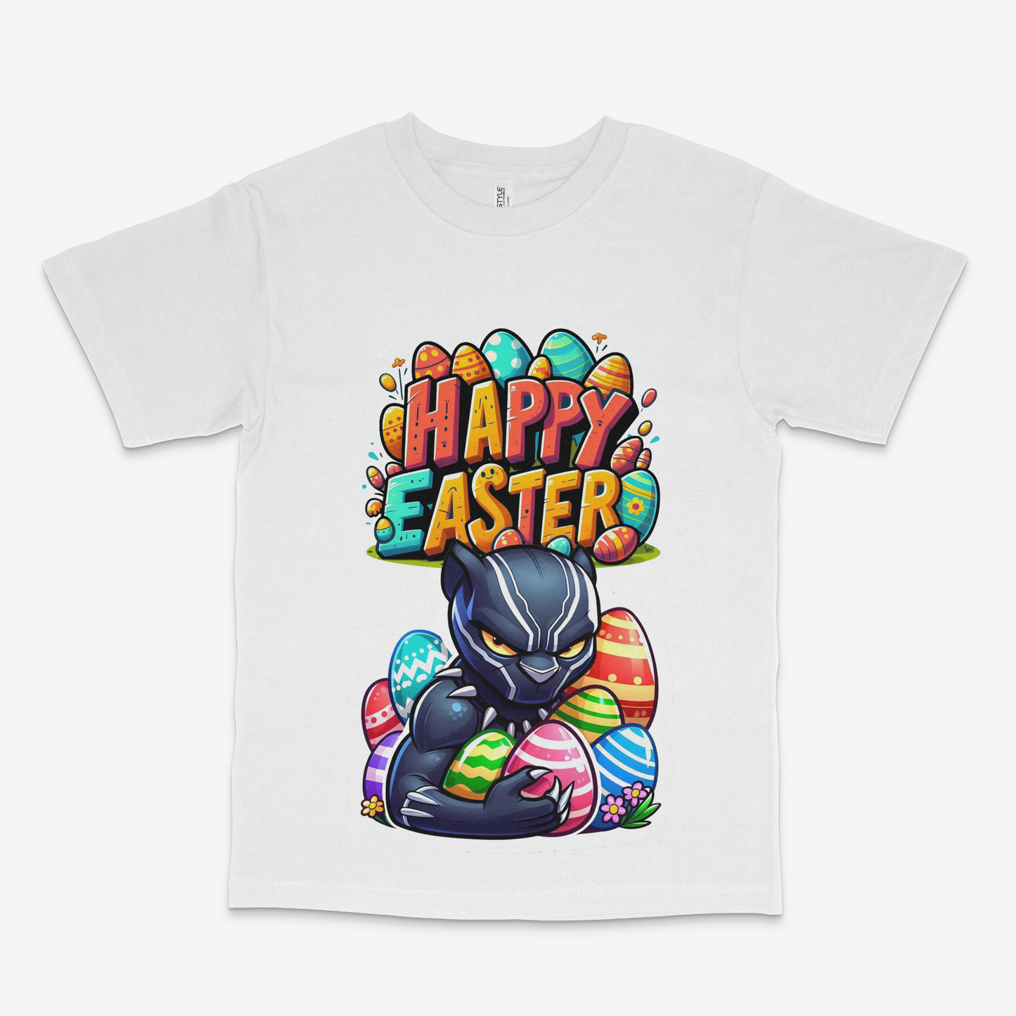 Black Panther Marvel Easter T-Shirt