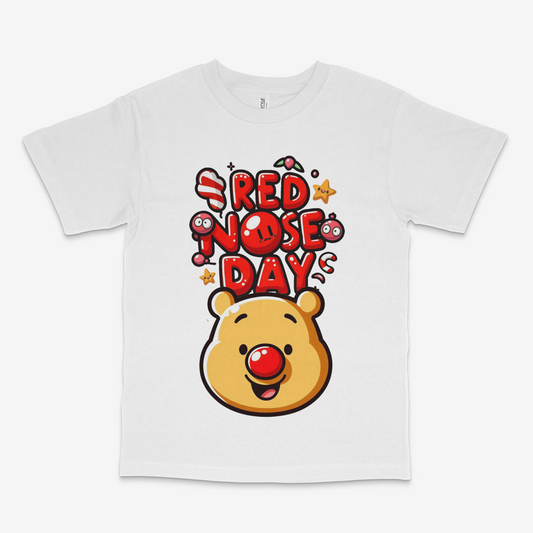Winnie-the-Pooh Red Nose Day T-Shirt