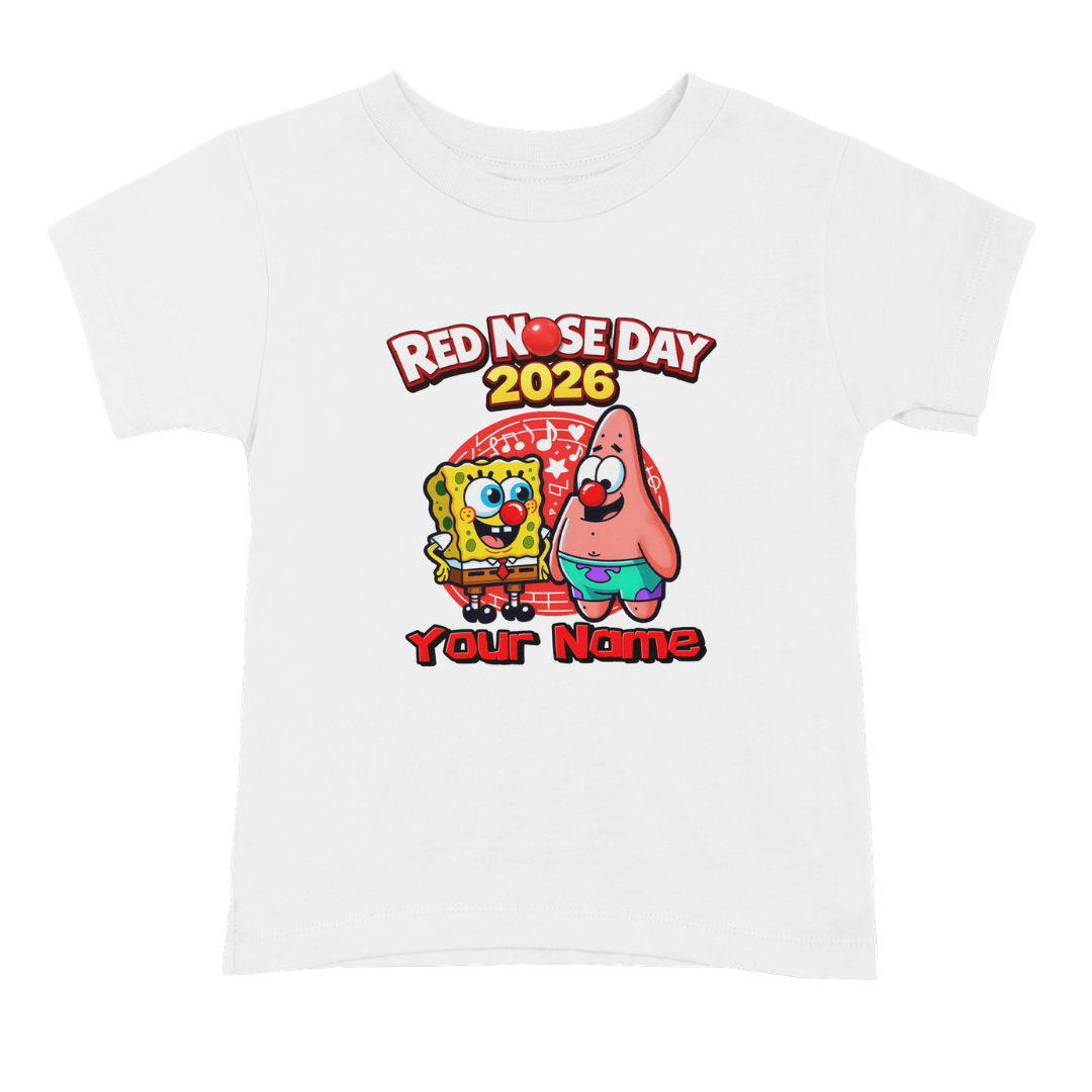 SpongeBob & Patrick Red Nose Day T-Shirt