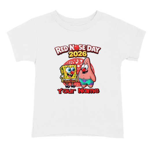 SpongeBob & Patrick Red Nose Day T-Shirt