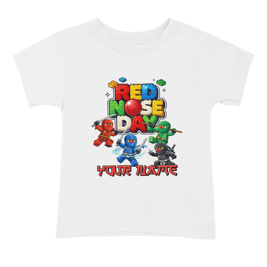 Lego Ninjas Red Nose Day T-Shirt