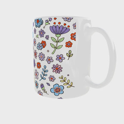 Holding Hands Nanny Coffee Mug - Add your name